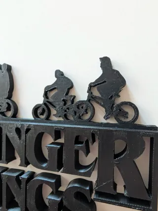 Colgador Llaves Stranger Things 3D PLA