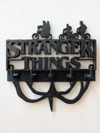 Colgador Llaves Stranger Things 3D PLA