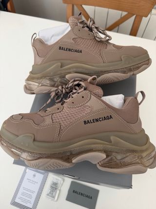 Zapatillas Balenciaga Triple S Beige/Marrón