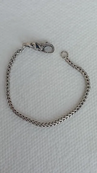 Bracciale Trollbeads chiusura cavalluccio marino