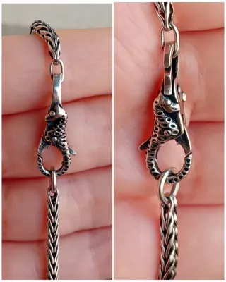 Bracciale Trollbeads chiusura cavalluccio marino