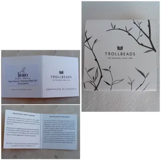 Bracciale Trollbeads chiusura cavalluccio marino