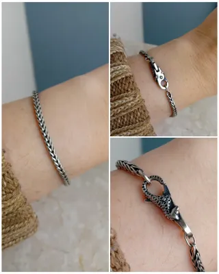 Bracciale Trollbeads chiusura cavalluccio marino