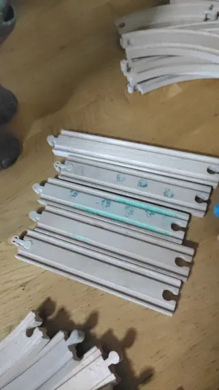 Vías de tren de madera ikea y conpatibles, puentes