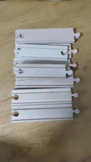 Vías de tren de madera ikea y conpatibles, puentes