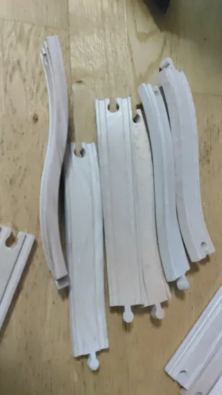 Vías de tren de madera ikea y conpatibles, puentes