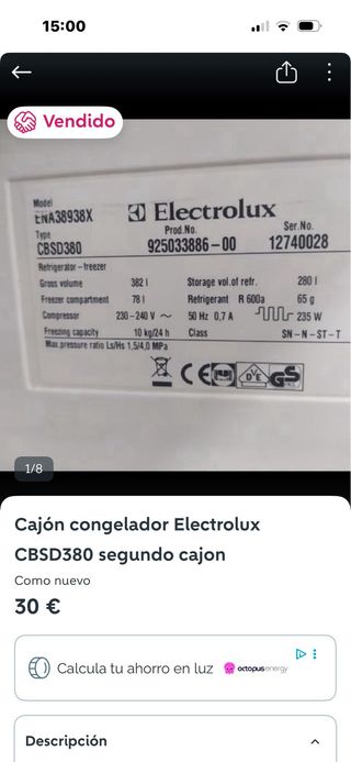 Cajón Frigorífico Combi