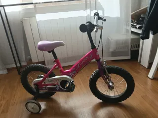 Bicicleta infantil 14 BH Happy rosa