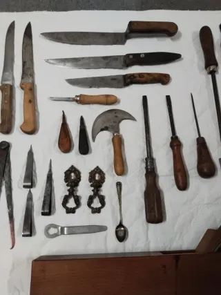 Lote herramientas antiguas