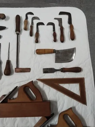 Lote herramientas antiguas