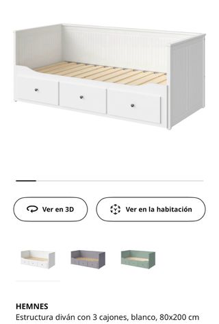 Diván Ikea con colchones