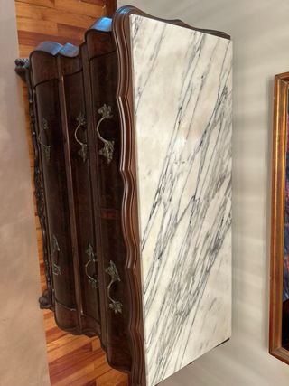Cómoda Vintage Mármol y Madera