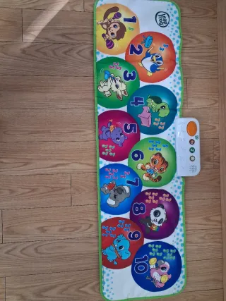 Tapete musical Leap Frog números y animales