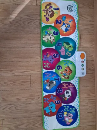Tapete musical Leap Frog números y animales