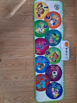 Tapete musical Leap Frog números y animales