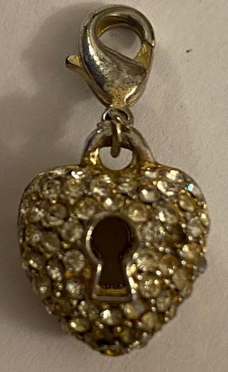 Ciondolo Cuore con Strass