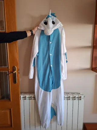 Disfraz Unicornio Blanco y Azul