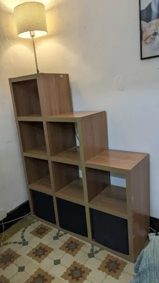 Estantería - librería modular madera