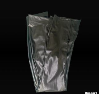 Pantaloni in pelle neri