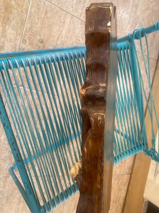 Marco imagen religioso, antiguo. Olot 1950