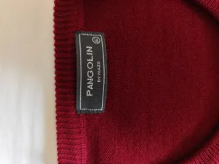 Jersey hombre granate/burdeos talla 6