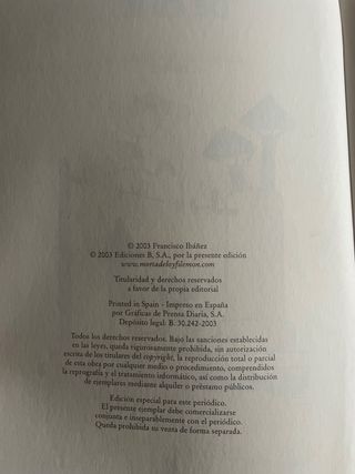 cómic 13 Rue del Percebe – “Una casa de cine”