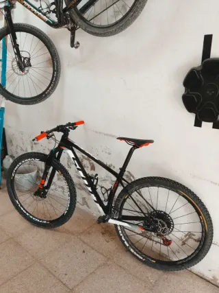 Bicicleta Scott Montaña Negra Negociable