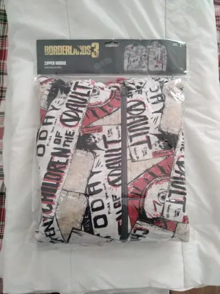 Chaqueta Borderlands 3. Zipper Hoodie propaganda.