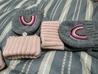 Conjunto Kiabi Gorro, Braga y Guantes Unicornio