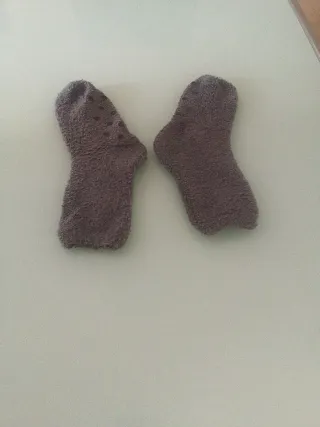 Calcetines de invierno suaves antideslizantes