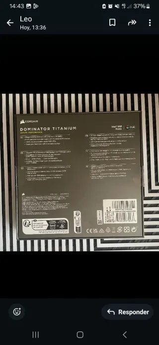 Corsair Dominator Titanium 64GB (2x32GB) 6600MHz