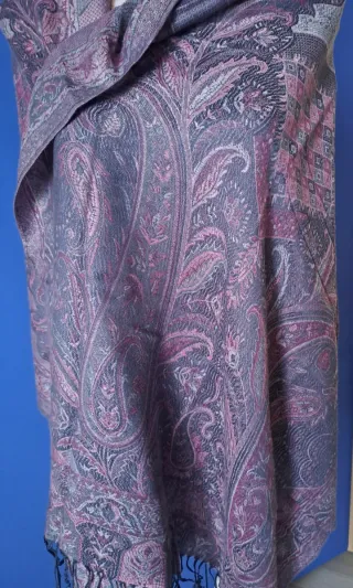 Foulard grande fantasia dupleface