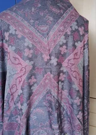 Foulard grande fantasia dupleface