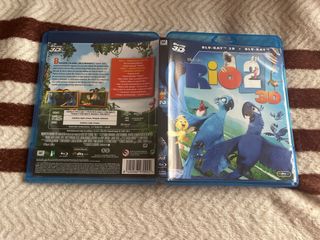 Rio 1 y 2 Blu-ray 3D + 2D Español