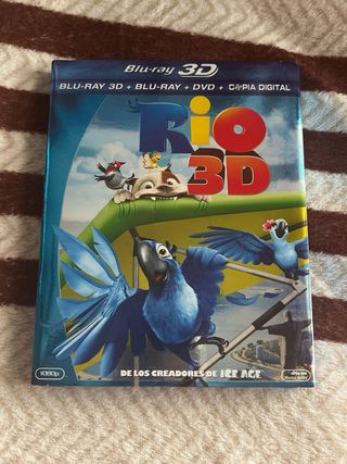 Rio 1 y 2 Blu-ray 3D + 2D Español