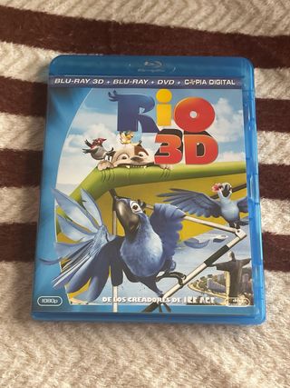 Rio 1 y 2 Blu-ray 3D + 2D Español