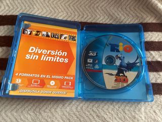 Rio 1 y 2 Blu-ray 3D + 2D Español