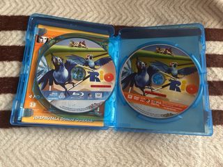 Rio 1 y 2 Blu-ray 3D + 2D Español