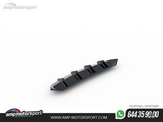 DIFUSOR TRASERO SKODA OCTAVIA MK3 RS 2013-2019 NEGRO MATE