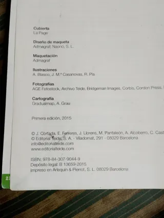 Geografía e historia 3 ESO