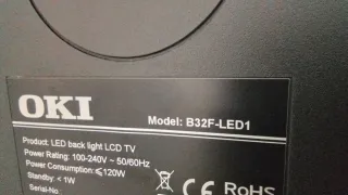 Tv 32"hd 2hdmi ascao