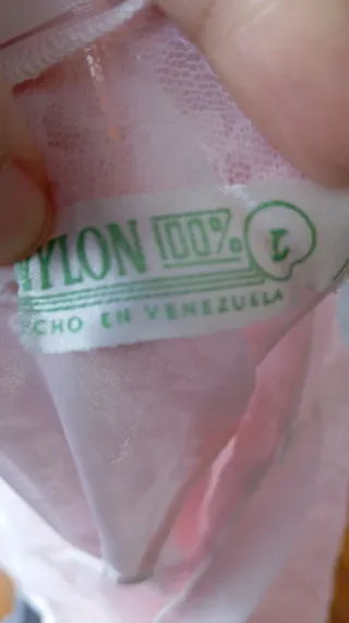 Combinación vintage rosa encaje