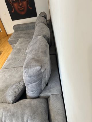 Sofá Cama Gris XXL 342cm