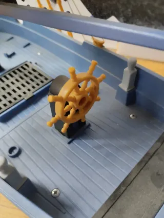 Barco Pirata Playmobil con Cañones