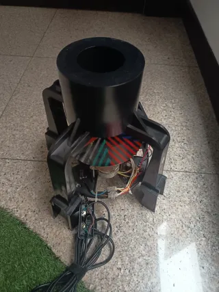 Árbol de Navidad fibra de óptica Multicolor