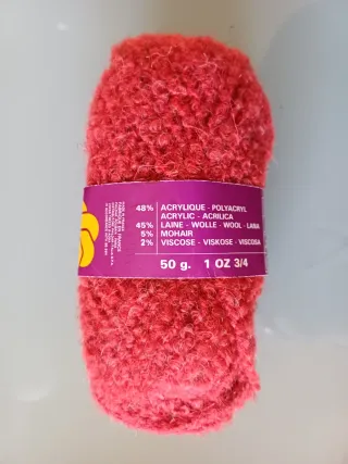 15 gomitoli lana Phildar Mogador 147 rossa