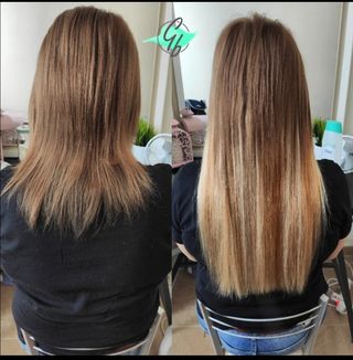 ✨Extensiones 100% natural ✨