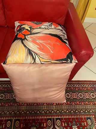 Coppia Cuscini Decorativi Fatti a Mano.