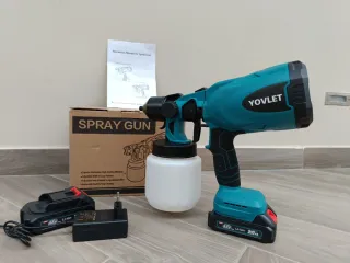 Pistola a spruzzo per verniciatura Batteria