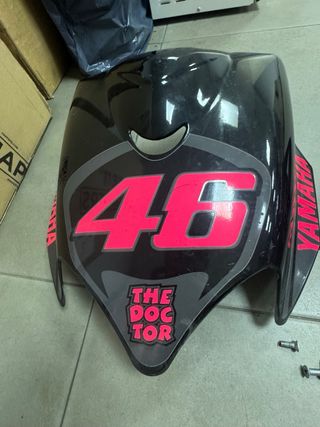 Cachas Yamaha Jog RR Negras con Logo Rosa